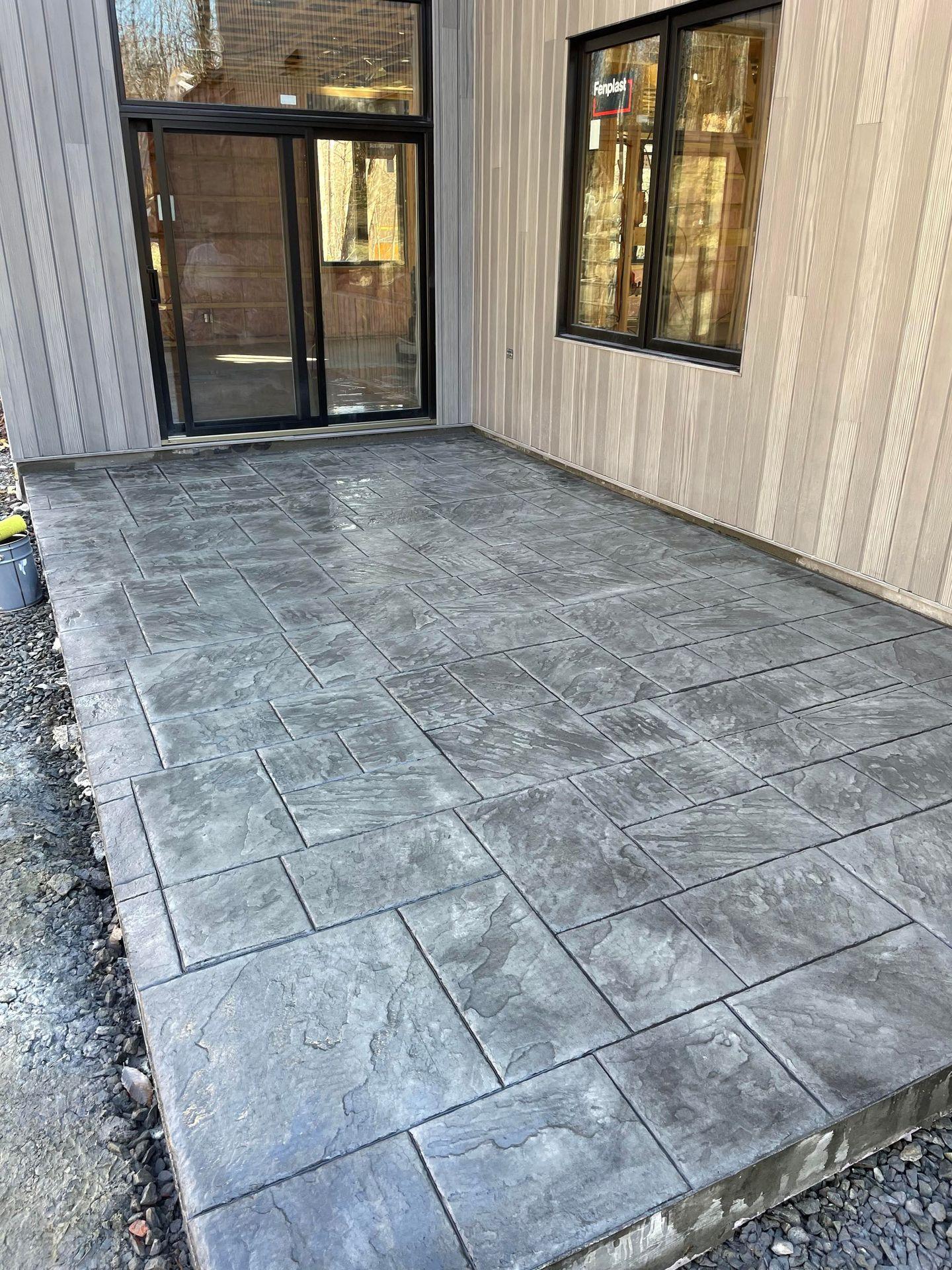 BÉTON ESTAMPÉ